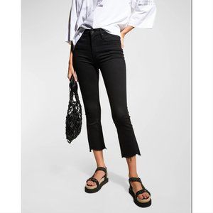 MOTHER Insider Crop Step Fray Jeans